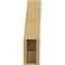 Ekena Millwork 5-inch W x 16-inch D x 22-inch H Merced Rough Cedar Woodgrain TimberThane Knee Brace, Primed BRCUR05X16X22MRCRCPR - alternate 6